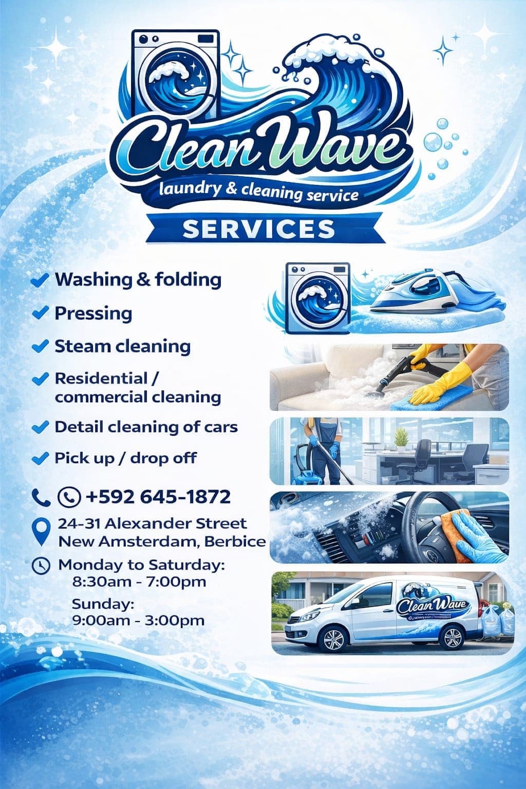 Cleanwave Laundry and Cleaning Service